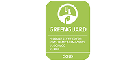 GREENGUARD GOLD 認定を取得しています。